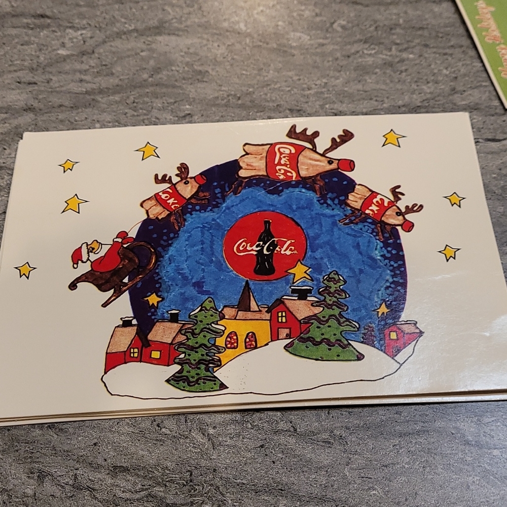 Coca-Cola Collectable Post Cards - Picture 3 of 5